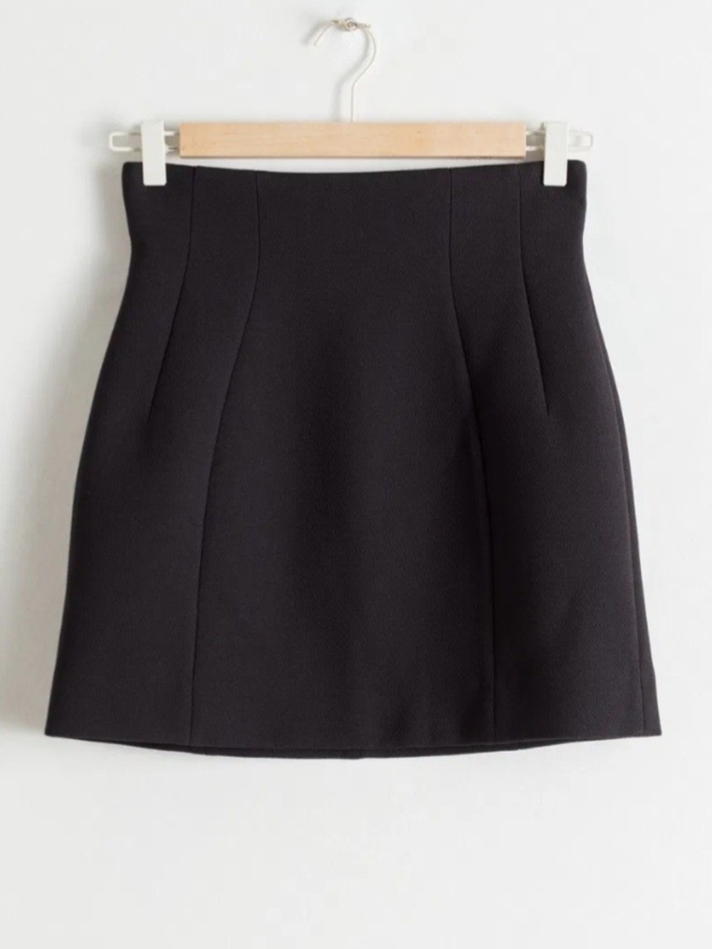 & Other Stories Structured High Waisted Skirt Sz 0